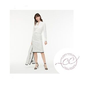 J Crew Spotted Tweed No. 2 Pencil Skirt